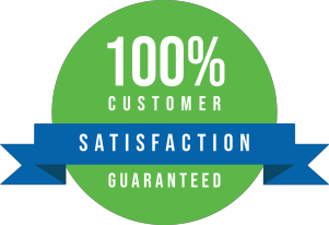 100% customer satisfaction guaranteed